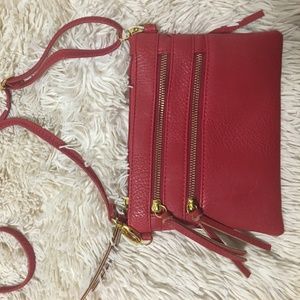 ~Super Cute Faux Pebbled Leather Crossbody Bag